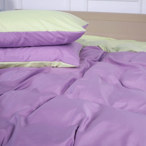 Фото - Комплект постільної білизни MirSon Viguera (12-0525 + 16-3310) Mikrosatin Premium 175х210 см (2200007250103)